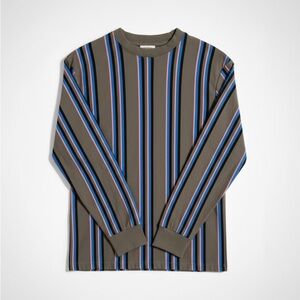 Simons DJAB Boxy Fit Shirt with Multicolor Stripes